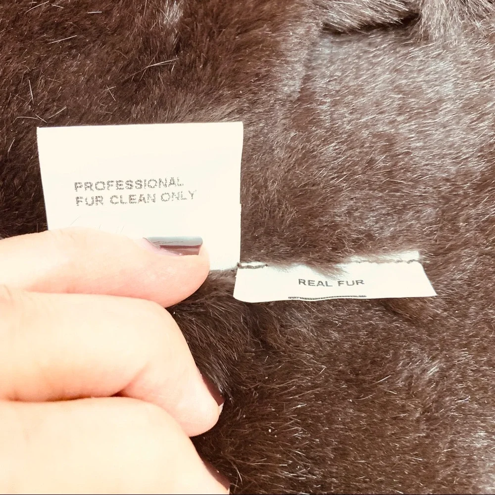 Authentic Rabbit Fur Jacket - Picture 5 of 6